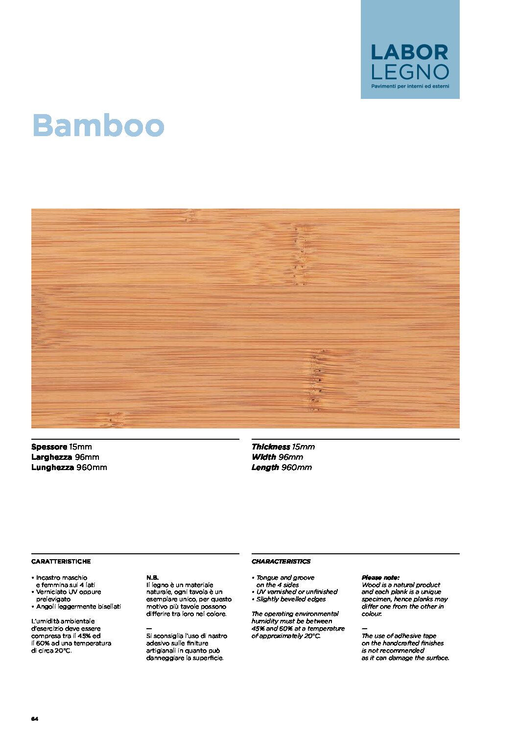 Bamboo - Labor Legno